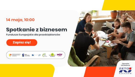 Baner spotkanie z biznesem post aktualności ZETO-RZESZÓW