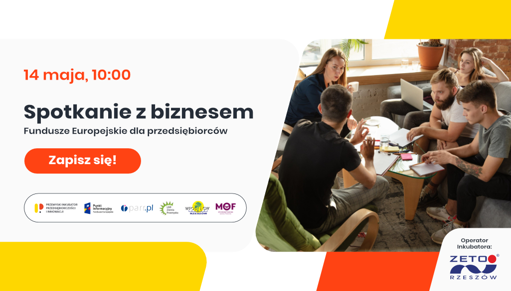Baner spotkanie z biznesem post aktualności ZETO-RZESZÓW